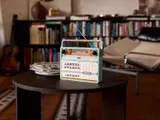Retro Radio in a living room.
