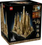 LEGO Sagrada Familia box back