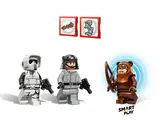 Lego minifigures with Smart Play glow.
