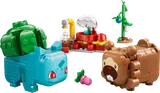 Bulbasaur, Bidoof, berry station.