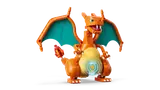 Close-up of LEGO Charizard figure.