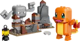 Built Charmander, Geodude, and cavern.