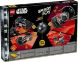 LEGO Star Wars 75421 box back, highlighting Smart Play features.