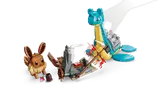 Eevee, Lapras and island play feature.