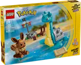 LEGO Pokémon 72162 Eevee & Lapras front box art.