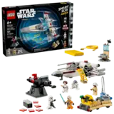 Full Lego Star Wars X-Wing 75423 set contents with box.