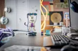 Mewtwo's Lab display.