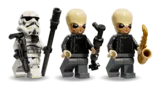 Sandtrooper and Cantina Band minifigures