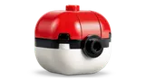 Classic brick-built Poké Ball.