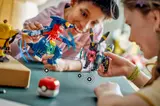 Children playing with LEGO Pokémon.