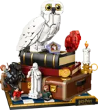 Close-up of LEGO Sorcerer's Stone set.