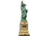 Side view of LEGO Statue of Liberty.
