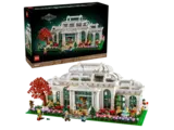 Lego The Botanical Garden 21353 assembled next to box