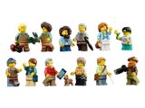 All minifigures and dog from Botanical Garden