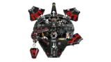 Lego Dark Falcon 75389 interior view.