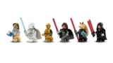 Close-up of Lego Dark Falcon 75389 minifigures.