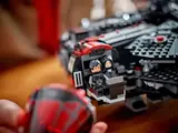 Minifigures at Dark Falcon interior console.