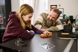 Playing with Lego Supra MK4.