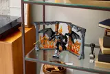 Balrog Book Nook on glass shelf.
