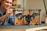 Builder expanding Balrog Book Nook.