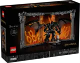 Front of LEGO Balrog Book Nook box.