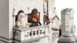 Gandalf and Pippin on balcony