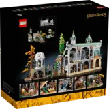 Rivendell LEGO set box, back view.