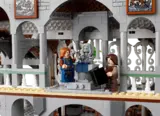 Upper level detail with minifigures.