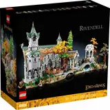 Rivendell LEGO set box, front view.