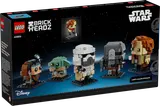 BrickHeadz rear view, base.