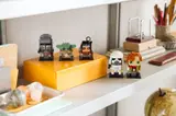 BrickHeadz on display.