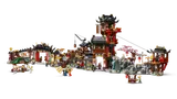 Ninjago Old Town wide view.