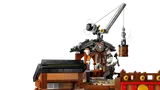 Ninjago blacksmith and crane.