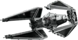 Dynamic Lego TIE Interceptor shot.