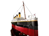 LEGO Titanic bow close-up.