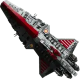 Lego Venator UCS 75367 dynamic top-down.