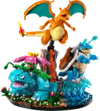 Assembled LEGO Pokémon diorama