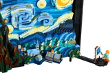 Starry Night village and minifigure detail