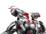 War Machine Buster stud shooter firing.