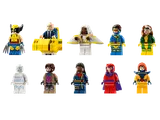 X-Men minifigure lineup.