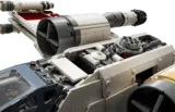 Lego X-Wing engine detail
