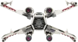 Lego X-Wing Starfighter bottom view