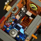 L9103 control deck with checkerboard floor.