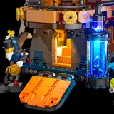 L9103 lower access with glowing blue tube.