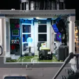 Command Center's Cool Glow: Upper Deck Operations