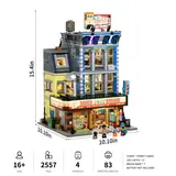 Barber Shop dimensions and stats.