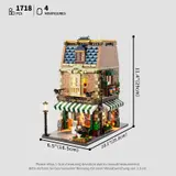 Lumibricks F9031 dimensions infographic.