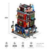 Lumibricks boxing club dimensions.