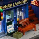 Ground floor laundry details.