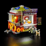 Chili Dog Trailer internal light.